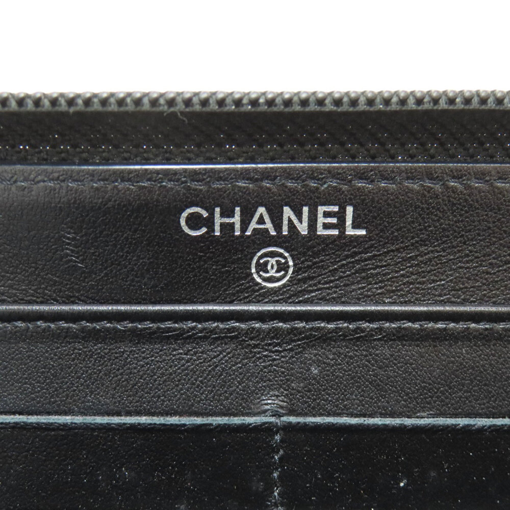 CHANEL Black Logo Wallet - Picture 6 of 16